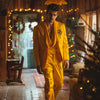Why You Should Rock a Christmas Yellow Suit This Holiday Season