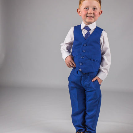 Baby Boys 5 Piece Blue for Wedding Prom Party Sweetearing