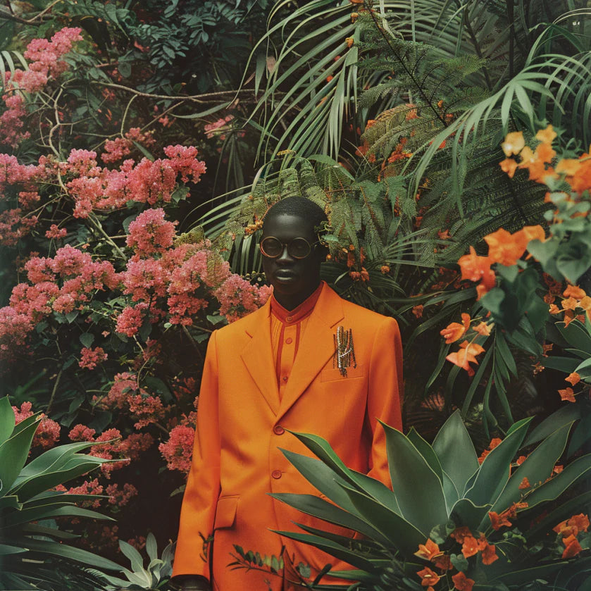 The Bold Elegance of the Orange Suit: A Statement of Modern British Flair