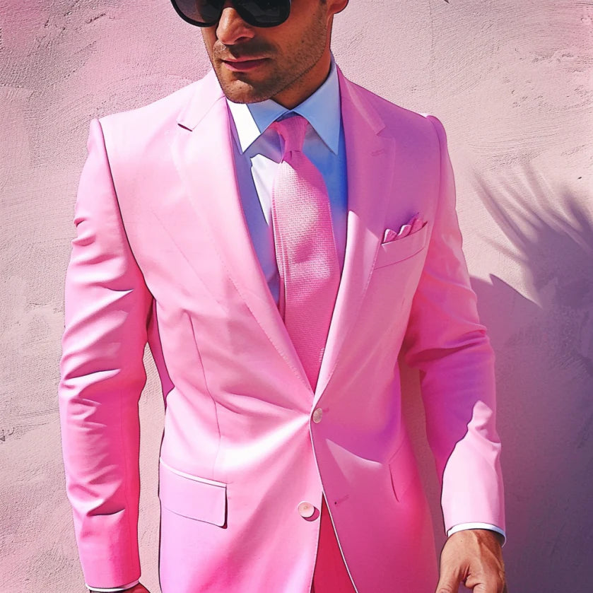 The Pink Suit: A Subtle Nod to British Elegance with a Modern Twist