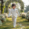 The Classic Charm of a Child’s White Suit