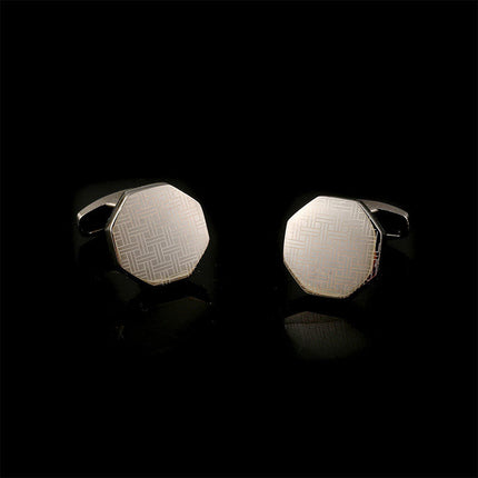 Laser Pattern Men's Business Cufflinks Cufflink sweetearing  Tuxedos, Formalwear, Wedding suits, Business suits, Slim-fit suits, Classic suits, Black-tie attire, Dinner jackets, Prom suits