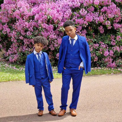 Baby Boys 5 Piece Blue for Wedding Prom Party Sweetearing