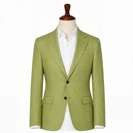 Men’s Linen Tailored Two Piece Wedding Suit By Sweetearing