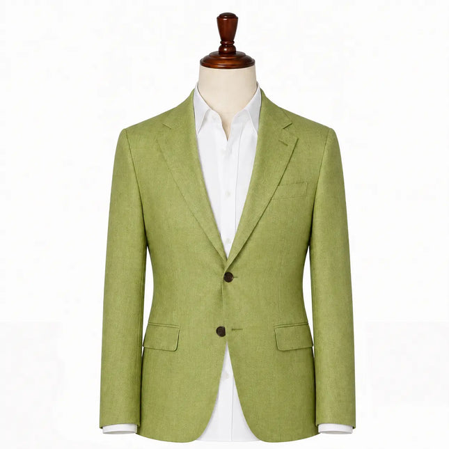 Men’s Linen Tailored Two Piece Wedding Suit By Sweetearing