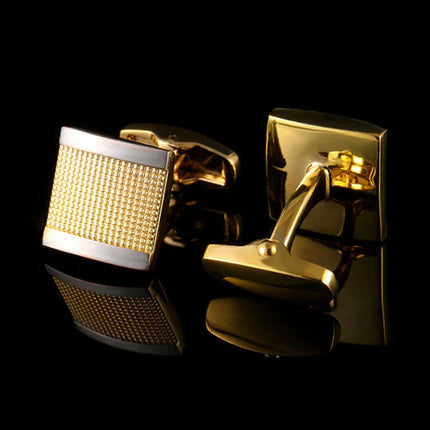 Gold French Business Cufflinks