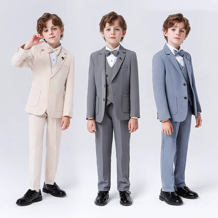 5 Pieces Boy Suit for Wedding Prom Party Sweetearing