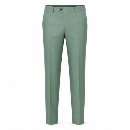 Men’s Sage Green 3 Piece Wedding Suit – Slim Fit Single Breasted Blazer