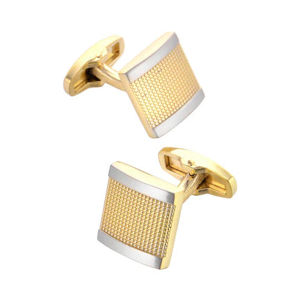 Gold French Business Cufflinks