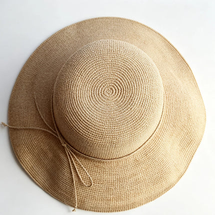 Crochet Raffia Sun Hat Natural