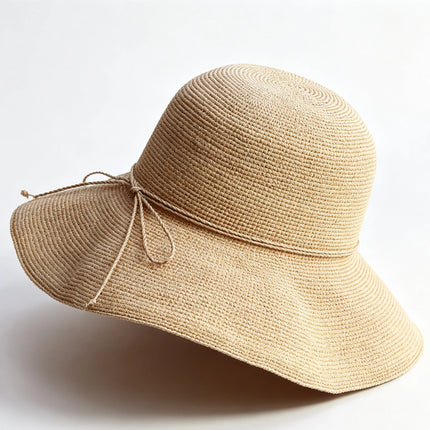 Crochet Raffia Sun Hat Natural
