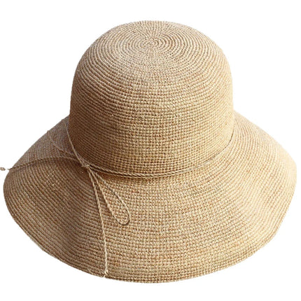 Crochet Raffia Sun Hat Natural