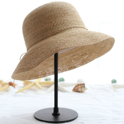 Crochet Raffia Sun Hat Natural
