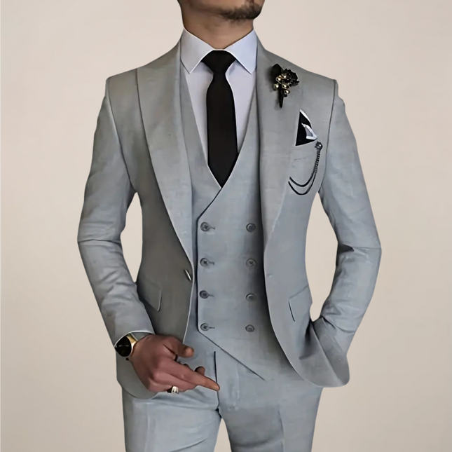 Men’s Three Piece Suit Business Formal Set