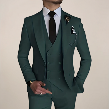 Men’s Three Piece Suit Business Formal Set