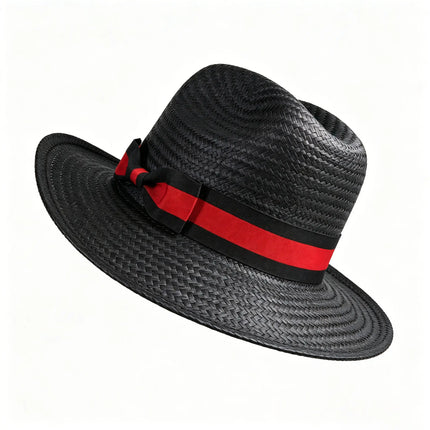 Classic Summer Straw Hat – Panama Style Fedora