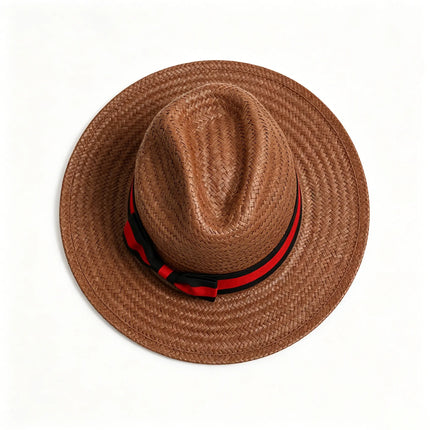 Classic Summer Straw Hat – Panama Style Fedora