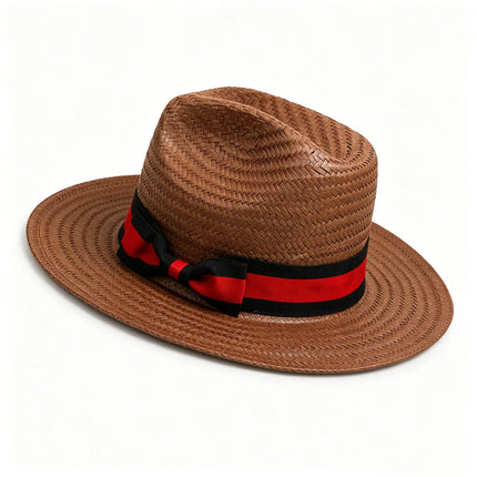Classic Summer Straw Hat – Panama Style Fedora
