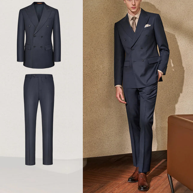 Formal Men's 2 Pieces Mens Suit Peak Lapel Flat (Blazer+Pants) Business Occasions:  Everyday workwear. Business meetings. Social Gatherings:  Parties and events. Weddings. Special Events:  Graduation ceremonies. Award ceremonies. Casual Moments:  Weekend gatherings. Casual dates. Entertainment Events:  Stage performances. Concerts or theaters.