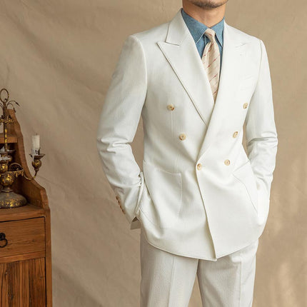 white suit, white men's suit, white wedding suit, black suit, black men's suit, black wedding suit,