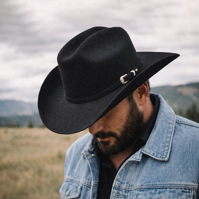 Rip Wheeler Cowboy Hat Cattleman Black Hat