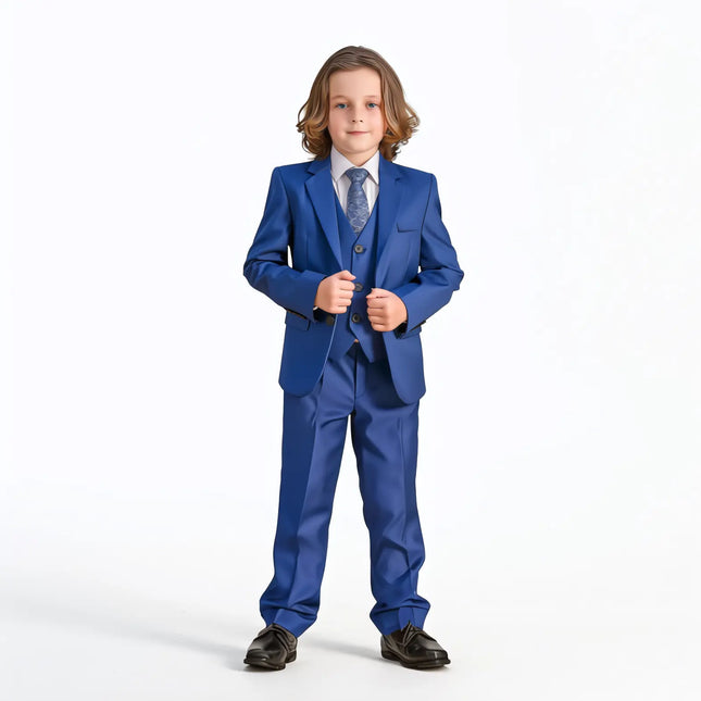 Baby Boys 5 Piece Blue for Wedding Prom Party Sweetearing