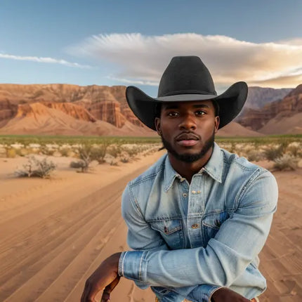 Open Road 1000X Beaver felt Cowboy Hat