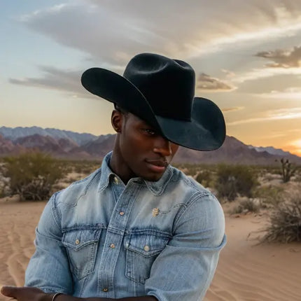 Open Road 1000X Beaver felt Cowboy Hat
