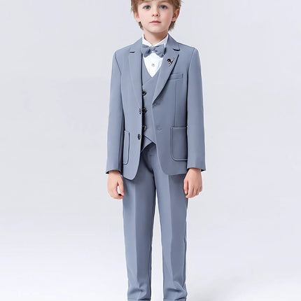 5 Pieces Boy Suit for Wedding Prom Party Sweetearing